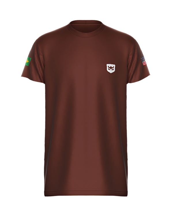 Camiseta Básica Westew em Algodão Cotton - Marrom