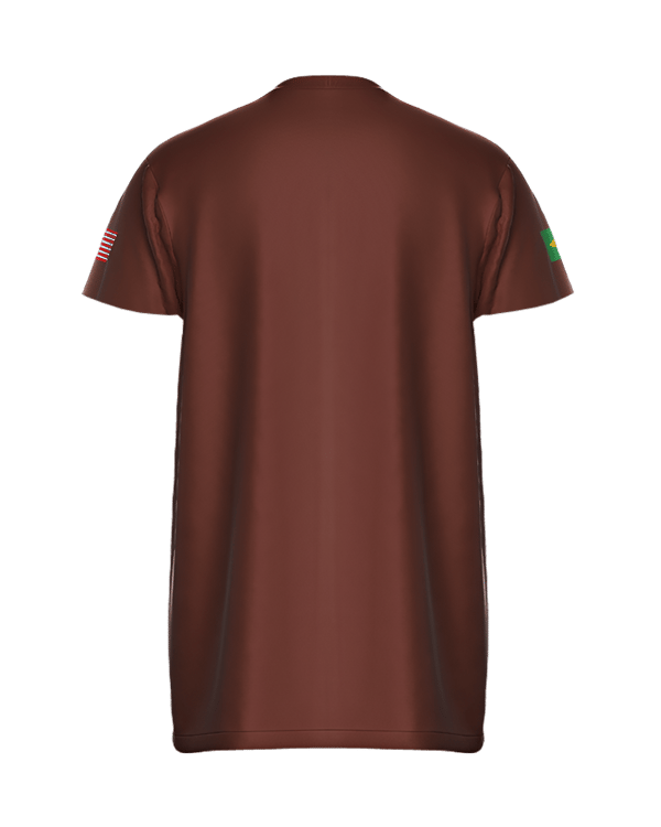 Camiseta Básica Westew em Algodão Cotton - Marrom - Imagem 2